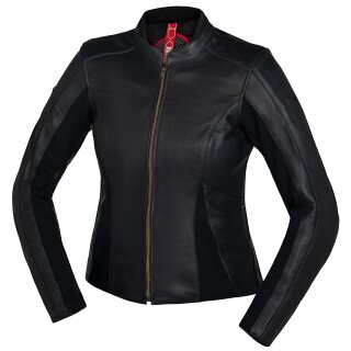 iXS Aberdeen chaqueta de cuero para mujeres negra 44