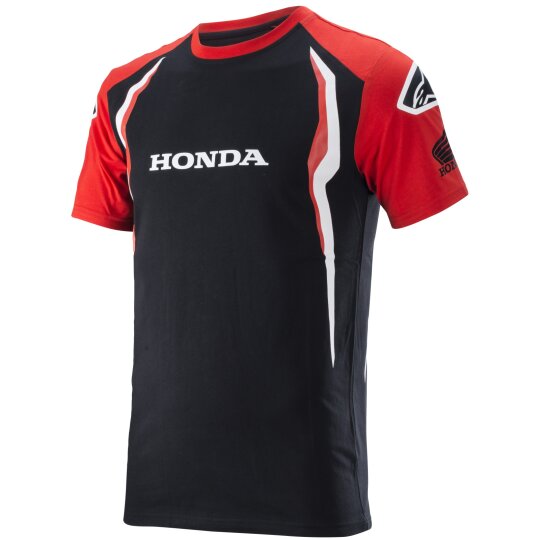 Alpinestars Camiseta Honda rojo / negra S