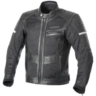 B&uuml;se Sunride Textile-/Leather Jacket Black