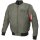 Büse Kingman Chaqueta de moto verde oliva