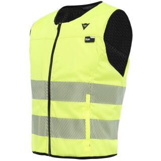 Dainese Smart Jacket Airbagweste gelb Herren XL