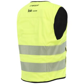 Dainese Smart Jacket Airbagweste gelb Herren XXL