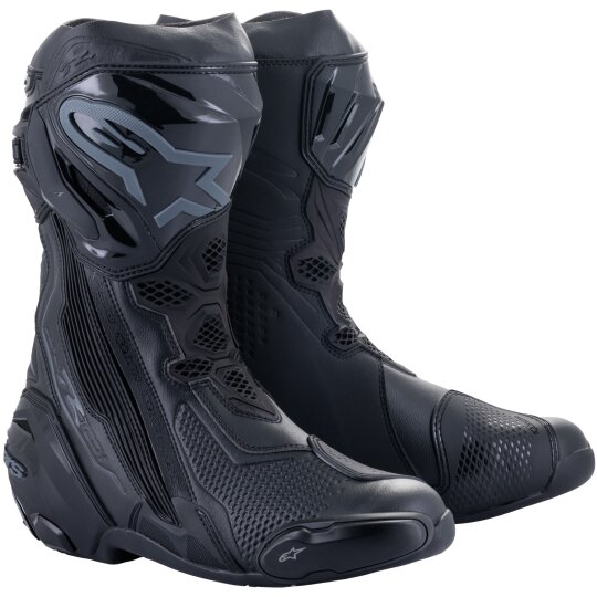 Alpinestars Supertech-R Motorcycle Boots black / black 46