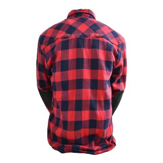 Bores Lumberjack chemise bleu / rouge hommes
