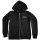 HD Ladies` Special Skull Zip Front Hoodie Noir