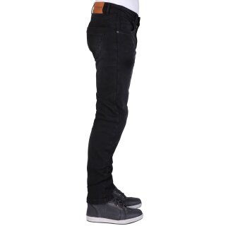 Modeka Glenn II Mens Jeans Soft Wash Black Short 32