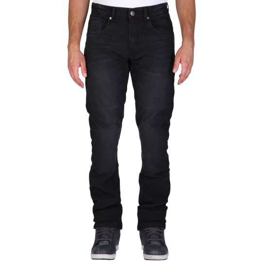 Modeka Glenn II Jeans pour hommes Soft Wash Black Kurz 44