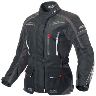 B&uuml;se Torino II Textile jacket black / anthracite ladies