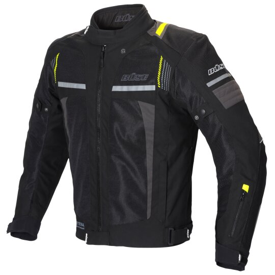 Büse Livorno Veste Mesh noir homme