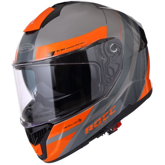 Rocc 862 Full-face helmet grey / orange M