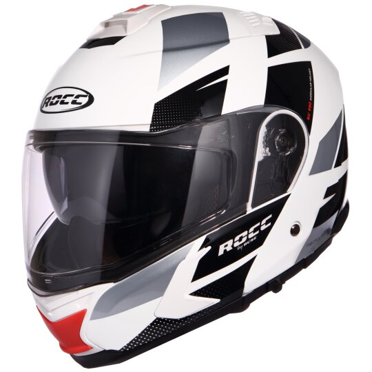 Rocc 982 Flip-up helmet white / black 2XL