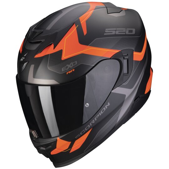 Scorpion Exo-520 Evo Air Elan Nero opaco / Arancione