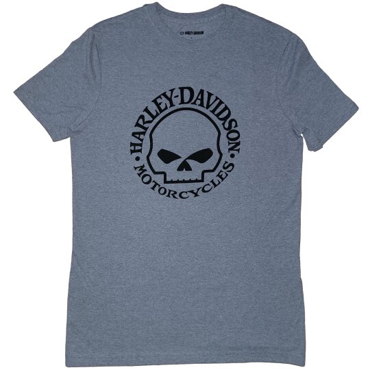 HD T-Shirt Skull Graphic Tee grau XXL
