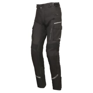 Modeka Trohn Pantaloni in tessuto nero uomo XL