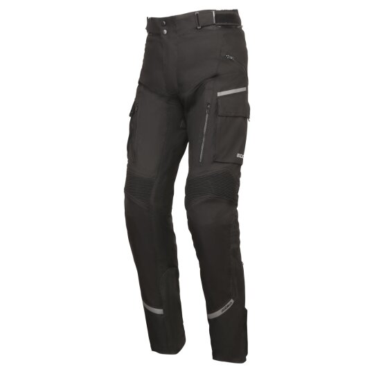 Modeka Trohn Pantaloni in tessuto nero uomo K-5XL