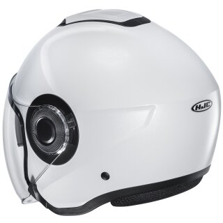 HJC i40 Solid white open face helmet