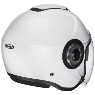 HJC i40 Solid white open face helmet