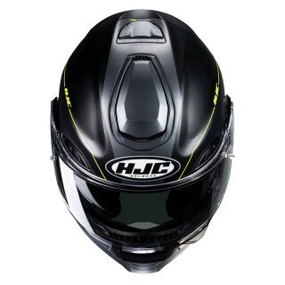 HJC RPHA91 Solid metallic black Flip Up Helmet