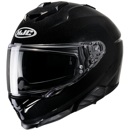 HJC i71 Solid metallic black Full Face Helmet