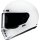 HJC V10 Solid white Full Face Helmet