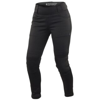 Trilobite Leggings Motorradhose Damen schwarz lang 28/34