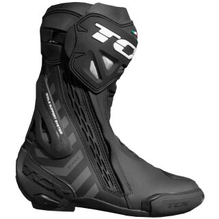 TCX RT-Race NBGR motorcycle boots men black / dark grey 40