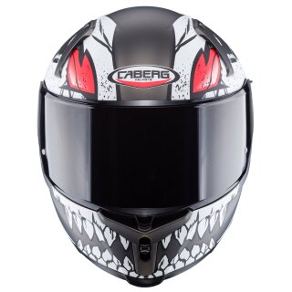 Caberg Avalon X Punk full-face helmet matt-grey / black-red S