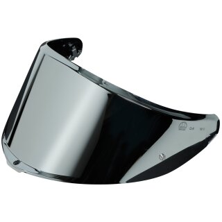 AGV K6 sun visor silver mirrored