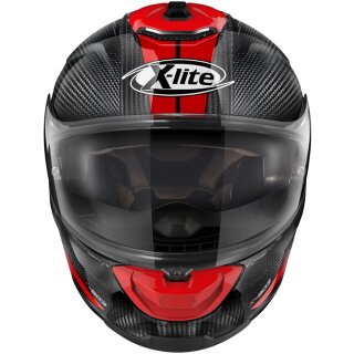 X-Lite X-903 Ultra Carbon Grand Tour Carbone / Rouge Casque Intégral XL