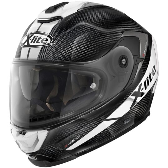X-Lite X-903 Ultra Carbon Grand Tour Carbon / White Full Face Helmet