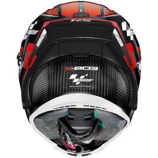 X-Lite X-803 RS Ultra Carbon Replica C.Checa Carbon / White Full Face Helmet L