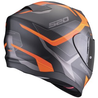 Scorpion Exo-520 Evo Air Elan Nero opaco / Arancione L