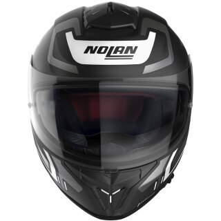 Nolan N80-8 Ally N-Com Nero Opaco / Bianco Casco Integrale