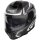 Nolan N80-8 Rumble N-Com Nero Opaco / Bianco Casco Integrale