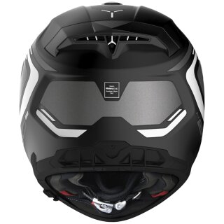 Nolan N80-8 Ally N-Comb Flat Black / White Full Face Helmet S