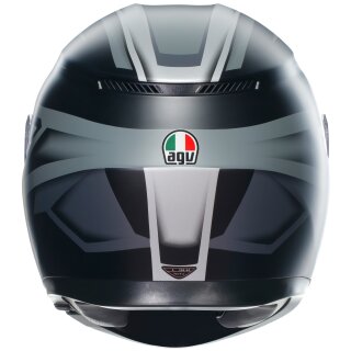 AGV K3 Full Face Helmet compound matt black / grey XL