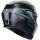 AGV K3 Full Face Helmet compound matt black / grey XL