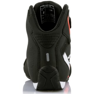 Chaussures de moto Alpinestars Sector noir / blanc / fluo rouge