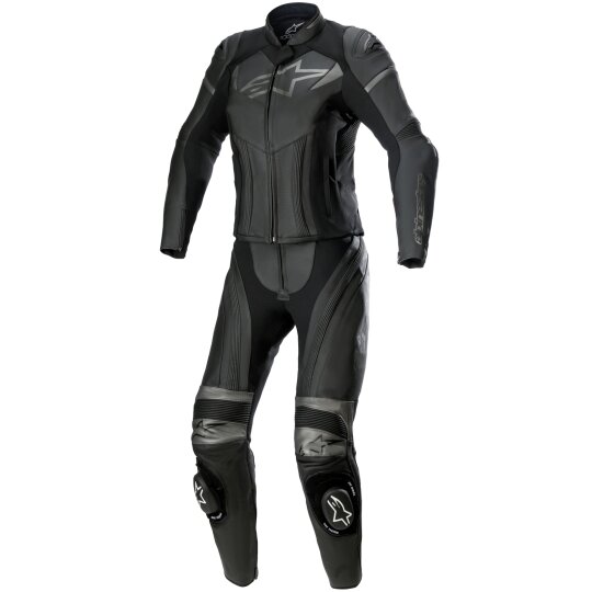Alpinestars Stella GP Plus 2 Piece Womens Leather Suit black / metallic gray