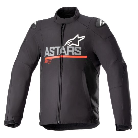 Alpinestars SMX veste waterproof noir / gris foncé / rouge clair 3XL