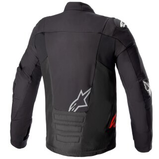 Alpinestars SMX veste waterproof noir / gris foncé / rouge clair 3XL