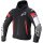 Blouson Alpinestars Zaca Air noir / blanc / rouge-fluo