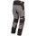 Los pantalones Modeka Panamericana II gris / negro K-M