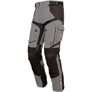 Pantaloni Modeka Panamericana II grigio / nero L-XL
