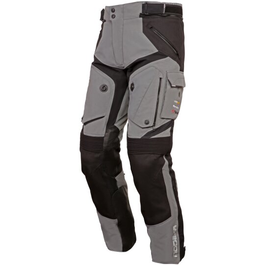 Pantaloni Modeka Panamericana II grigio / nero L-3XL