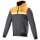 Alpinestars Honda Chrome Street Hoodie schwarz / melange / orange