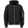 Alpha Industries Bomber Jacket MA-1 ZH Back EMB noir