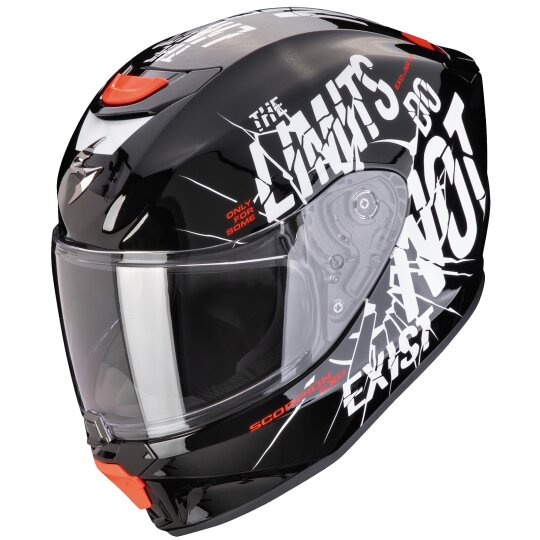 Scorpion Exo-JNR Air Boum Nero / Bianco  L