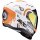 Scorpion Exo-520 Evo Air Titan White / Orange L