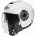 Casco jet HJC i40N Solid semi bianco opaco